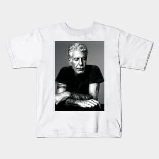 Anthony Bourdain Mode Black Kids T-Shirt